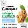 Gourmet Nature's Creations - Kattenvoer Natvoer - Zeevis - 48 X 85 Gr 1 Gourmet Nature's Creations - Kattenvoer Natvoer - Zeevis - 48 X 85 Gr -Dierenwinkel 1047x1200