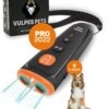 Vulpes Pets® Ultrasone Anti Blaf Apparaat – 3-in-1 Anti Blaf Apparaat Pro - Diervriendelijk & Zonder Schok - Alternatief Anti Blafband - Voor Kleine & Grote Honden - Audio - Flashlight - USB-Oplaadbaar