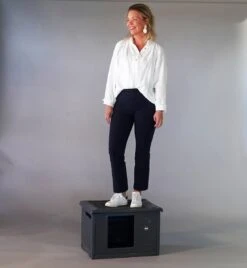 RHRQuality Kattenhuis Voor Binnen En Buiten Kattenhok Villa De Luxe Grijs 21 RHRQuality Kattenhuis Voor Binnen En Buiten Kattenhok Villa De Luxe Grijs -Dierenwinkel 1104x1200 1