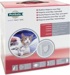 PetSafe Petporte Smart Flap - Kattenluik - Wit - 15,9 X 24,1 X 23,8 Cm -Dierenwinkel 1125x1200