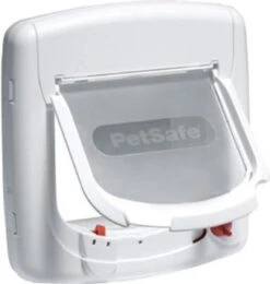 PetSafe 300 Deluxe Kattenluik - M - Ø 25.2 Cm - Wit -Dierenwinkel 1142x1200 2