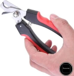 ElegaPet Professionele Nagelknipper Hond L - Rood Zwart - Dier - Nageltang Met Veiligheidsstop Nagelschaar -Dierenwinkel 1165x1200