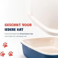 JC Pets Premium Kattenbak Systeem - Inclusief 2.5KG / 4L Kattenbakvulling - Zelfreinigend -Dierenwinkel 1195x1200 6