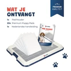 JC Pets Premium Pad Houder Met Rooster - Inclusief 20 Puppy Training Pads - Hondentoilet - Zindelijkheidstraining Hond 19 JC Pets Premium Pad Houder Met Rooster - Inclusief 20 Puppy Training Pads - Hondentoilet - Zindelijkheidstraining Hond -Dierenwinkel 1199x1200 5