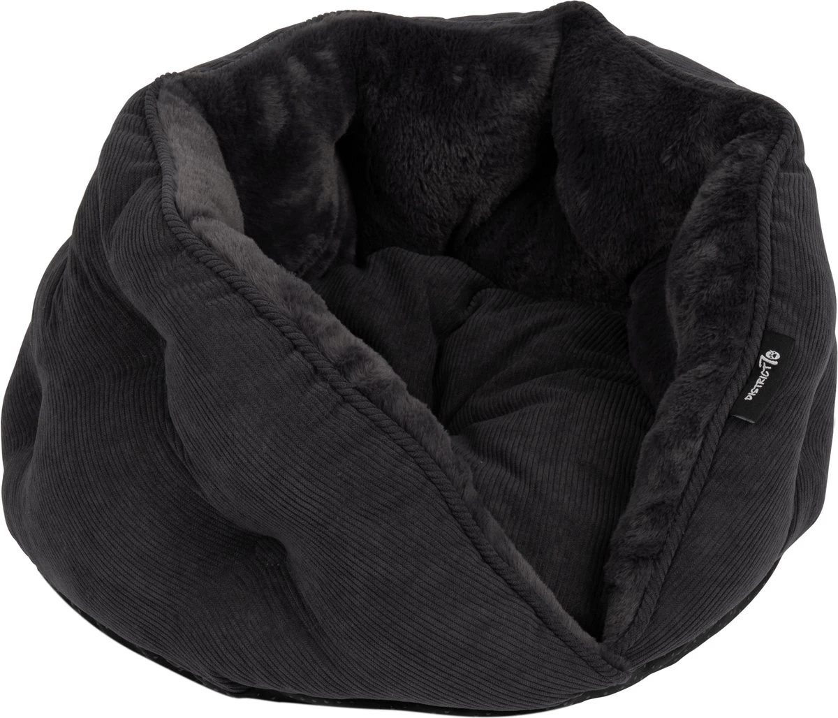 District 70 TUCK - Luxe & Comfortabele Mand Kleine Honden - Terra, Donkergrijs & Zand - 50x50x30 Cm - Zand 6 District 70 TUCK - Luxe & Comfortabele Mand Kleine Honden - Terra, Donkergrijs & Zand - 50x50x30 Cm - Zand - Afbeelding 4