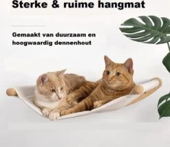 Klimmuur Kat XXL Editie - Krabpaal - Katten Klimmuur - Katten Klim Wand - Met Hangmat -Dierenwinkel 1200x1039