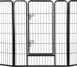 Merkloos Topmast Premium Puppyren - 120 Cm Hoog - 640 Cm Omtrek - Hondenren - Hondenhok - Zwart 10 Merkloos Topmast Premium Puppyren - 120 Cm Hoog - 640 Cm Omtrek - Hondenren - Hondenhok - Zwart -Dierenwinkel 1200x1058 1
