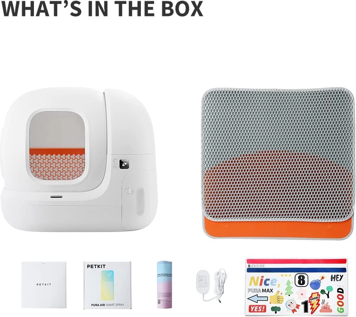 PETKIT® Pura MAX – Automatische Kattenbak – Elektrisch – Kattenbak Zelfreinigend – Bedienen Via De App 10 PETKIT® Pura MAX – Automatische Kattenbak – Elektrisch – Kattenbak Zelfreinigend – Bedienen Via De App - Afbeelding 8