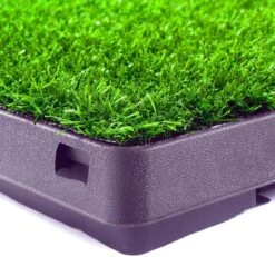 Merkloos Maoo Premium Hondentoilet - Geurbestendig & Hondvriendelijk Kunstgras - Uitneembare Opvangbak - Indoor En Outdoor - 63 X 50 Cm -Dierenwinkel 1200x1122