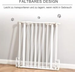 PawHut Afschermhek Voor Honden Veiligheidshek Hondenhek 3 Elementen Kunststof Wit D06-100V01 18 PawHut Afschermhek Voor Honden Veiligheidshek Hondenhek 3 Elementen Kunststof Wit D06-100V01 -Dierenwinkel 1200x1156 1