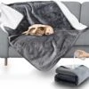 Hondendeken, Fleece, Waterdicht, Wasbaar, Hondenmat, Huisdier, Warme Zachte Deken Voor Hondendeken, Kattendeken, Deken Voor Katten En Honden, Waterdichte Deken Voor Bank, Bed, 150 X 127 Cm -Dierenwinkel 1200x1158 1