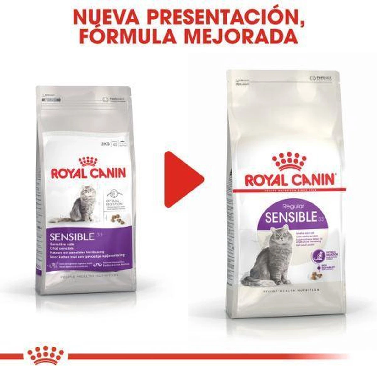 Royal Canin Sensible 33 - Kattenvoer - 10+2 Kg Bonusbag 10 Royal Canin Sensible 33 - Kattenvoer - 10+2 Kg Bonusbag - Afbeelding 8