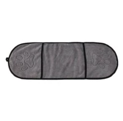 N4dogs – Hondenhanddoek – Honden Handdoek – Microvezel Handdoek – Handdoek Hond – Droogdoek Hond – Dierendeken – Sterk Absorberend – Handdoek Met Zakken - Grijs - 66 X 23 Cm -Dierenwinkel 1200x1182 1