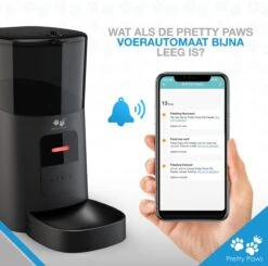 Pretty Paws PP005 Wifi Voerautomaat Zwart - Automatische Voerbak - Slimme Voerautomaat Met App - Instelbaar Voedingsschema - WIFI 21 Pretty Paws PP005 Wifi Voerautomaat Zwart - Automatische Voerbak - Slimme Voerautomaat Met App - Instelbaar Voedingsschema - WIFI -Dierenwinkel 1200x1190 8