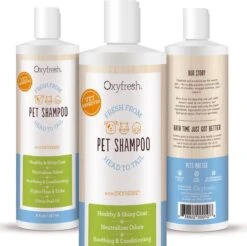Bestsellers 3 Oxyfresh Pets Hondenshampoo & Kattenshampoo - 237ml - Diervriendelijke Shampoo Voor Honden En Katten Zonder Irriterende Bestanddelen