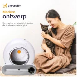 Viervoeter™ Kattenbak Zelfreinigend – Automatische Kattenbak – Zelfreinigende Kattenbak – Anti-geur – 53x58x55cm – Bedienen Via App – 65 Liter 16 Viervoeter™ Kattenbak Zelfreinigend – Automatische Kattenbak – Zelfreinigende Kattenbak – Anti-geur – 53x58x55cm – Bedienen Via App – 65 Liter -Dierenwinkel 1200x1197 9
