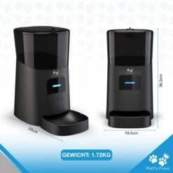 Pretty Paws PP005 Wifi Voerautomaat Zwart - Automatische Voerbak - Slimme Voerautomaat Met App - Instelbaar Voedingsschema - WIFI 26 Pretty Paws PP005 Wifi Voerautomaat Zwart - Automatische Voerbak - Slimme Voerautomaat Met App - Instelbaar Voedingsschema - WIFI -Dierenwinkel 1200x1199 12