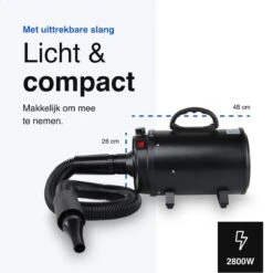 Vivid Green Waterblazer Met 3 Opzetstukken - Hondenfohn - Voor Honden - Met Geluiddemper - 2800W -Dierenwinkel 1200x1200 112