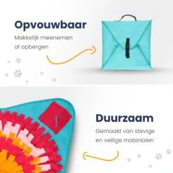Snuffelmat 70x70cm Inclusief Rubberen Massage Bal & E-book - Speelmat Hond - Denkspel Hond - Puppy Speelgoed - Anti Schrok Mat - Honden Snoepjes - Cadeau Tip 12 Snuffelmat 70x70cm Inclusief Rubberen Massage Bal & E-book - Speelmat Hond - Denkspel Hond - Puppy Speelgoed - Anti Schrok Mat - Honden Snoepjes - Cadeau Tip -Dierenwinkel 1200x1200 14