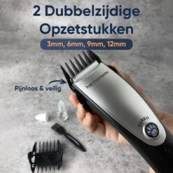 Happysnoots Hondentondeuse Draadloos Voor Dikke Vacht - Tondeuse Hond & Kat - Hondentrimmer - Professioneel Dieren Tondeuse 19 Happysnoots Hondentondeuse Draadloos Voor Dikke Vacht - Tondeuse Hond & Kat - Hondentrimmer - Professioneel Dieren Tondeuse -Dierenwinkel 1200x1200 147