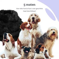 All 4 Pets Supply® Hondenmand Donut - Maat XL - Geschikt Voor Honden Tot 100 Cm - Hondenkussen - Zwart 20 All 4 Pets Supply® Hondenmand Donut - Maat XL - Geschikt Voor Honden Tot 100 Cm - Hondenkussen - Zwart -Dierenwinkel 1200x1200 184