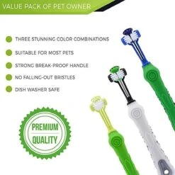 Merkloos Tandenborstel - Voor Huisdieren - Honden - 3 Zijdig - Multi-Hoek - Schoonmaken - Tanden - Slechte Adem - Tandsteen - Tandenborstel - Gezondheid - Blauw 12 Merkloos Tandenborstel - Voor Huisdieren - Honden - 3 Zijdig - Multi-Hoek - Schoonmaken - Tanden - Slechte Adem - Tandsteen - Tandenborstel - Gezondheid - Blauw -Dierenwinkel 1200x1200 245