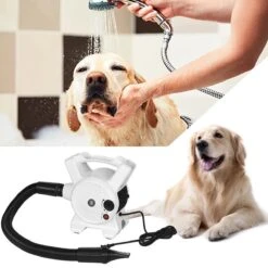 Hondenfohn - Waterblazer Met Draaiknop - 2400W Vermogen Met Warme En Koude Stand - Wit -Dierenwinkel 1200x1200 253