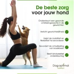 DOG OPTIMAL Gewricht Supplement 120 Stuks - Mobility - Glucosamine Hond - Artrose - Heupdysplasie - Gewrichten - Hondensnacks - Hondenkoekjes - Hondensupplementen - Honden - Puppy - Hondenvoeding -Dierenwinkel 1200x1200 262