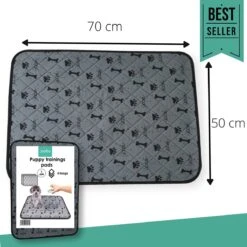 Jooba Puppy Training Pads - Wasbare Puppy Pads 2 Stuks - Hondentoilet - 70x50cm - Puppy 16 Jooba Puppy Training Pads - Wasbare Puppy Pads 2 Stuks - Hondentoilet - 70x50cm - Puppy -Dierenwinkel 1200x1200 363