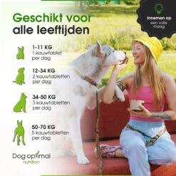 DOG OPTIMAL ANTI ALLERGY SUPPORT 120 Stuks - Allergie - Honden - Hondensnacks - Hondenkoekjes - Hondensupplementen - Honden - Puppy - Hondenvoeding - Weerstand - Jeuk-hond - Jeuk 16 DOG OPTIMAL ANTI ALLERGY SUPPORT 120 Stuks - Allergie - Honden - Hondensnacks - Hondenkoekjes - Hondensupplementen - Honden - Puppy - Hondenvoeding - Weerstand - Jeuk-hond - Jeuk -Dierenwinkel 1200x1200 384