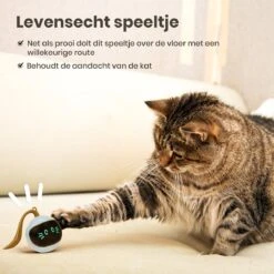 Otiume Interactieve Speelbal - Slimme Interactieve Jaag Speeltje Voor Katten - Kattenspeeltjes - Intelligente Jaagbal - AI -USB Oplaadbaar - LED - Blauw 14 Otiume Interactieve Speelbal - Slimme Interactieve Jaag Speeltje Voor Katten - Kattenspeeltjes - Intelligente Jaagbal - AI -USB Oplaadbaar - LED - Blauw -Dierenwinkel 1200x1200 529