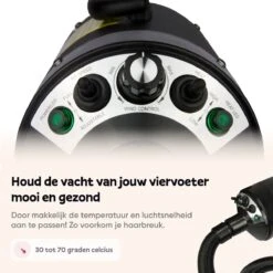 Captain Pup's Professionele Hondenföhn Met 4 Opzetstukken - Bijgeleverde Hondenborstel - Waterblazer Voor Honden - Zwart 13 Captain Pup's Professionele Hondenföhn Met 4 Opzetstukken - Bijgeleverde Hondenborstel - Waterblazer Voor Honden - Zwart -Dierenwinkel 1200x1200 60