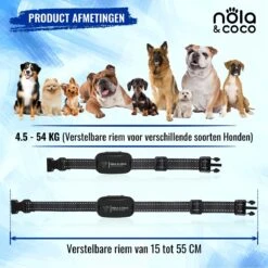 Nola & Coco® Oplaadbare Anti Blafband - 4 Kleuren - Zonder Schok - Waterdichte Diervriendelijke Blaf Halsband - Opvoedingshalsband - Voor Grote En Kleine Honden - Lichte Vibratie En Geluid - 3 Tot 60kg 11 Nola & Coco® Oplaadbare Anti Blafband - 4 Kleuren - Zonder Schok - Waterdichte Diervriendelijke Blaf Halsband - Opvoedingshalsband - Voor Grote En Kleine Honden - Lichte Vibratie En Geluid - 3 Tot 60kg -Dierenwinkel 1200x1200 65