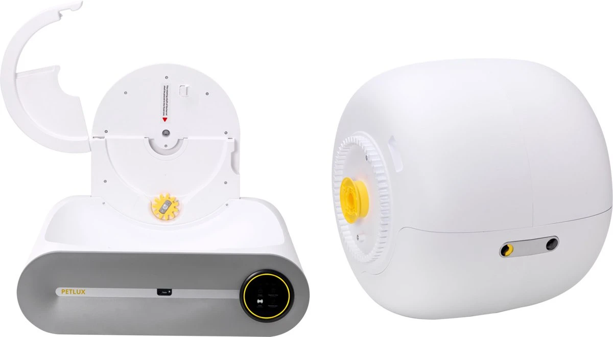 Merkloos Petlux® Zelfreinigende Automatische Kattenbak Met App En LED-Touch 13 Merkloos Petlux® Zelfreinigende Automatische Kattenbak Met App En LED-Touch - Afbeelding 11