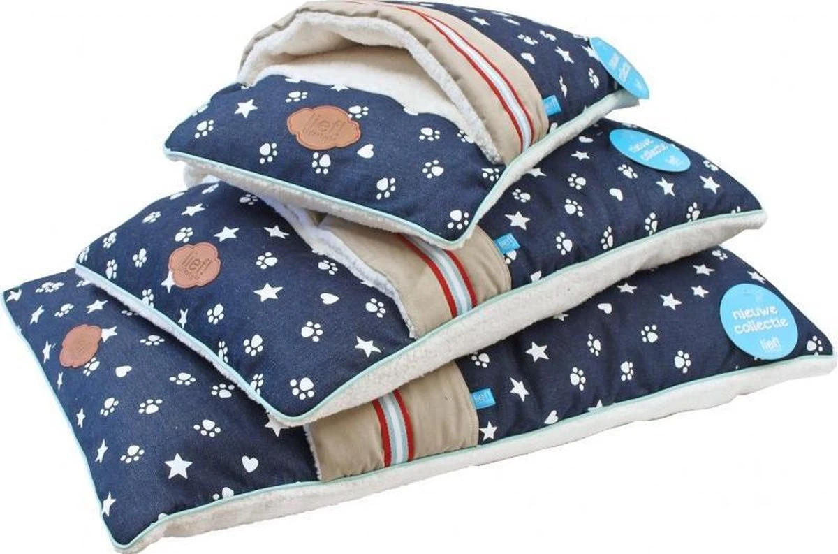 Lief! Kussen Met Slaapzak Unisex - Maat: 87 Cm (L) X 52 Cm (B) 5 Lief! Kussen Met Slaapzak Unisex - Maat: 87 Cm (L) X 52 Cm (B) - Afbeelding 3