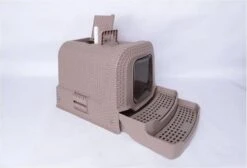 Adori Kattentoiltet Rattan Taupe - Kattenbakken - 69x42x41 Cm 13 Adori Kattentoiltet Rattan Taupe - Kattenbakken - 69x42x41 Cm -Dierenwinkel 1200x816