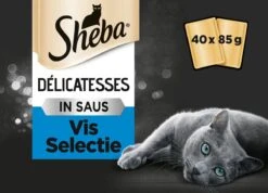 Sheba Delicatesse Katten Natvoer - Vis - 40 X 85 Gr 7 Sheba Delicatesse Katten Natvoer - Vis - 40 X 85 Gr -Dierenwinkel 1200x863 1