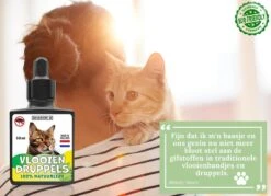 Natuurlijke Vlooiendruppels Voor Katten - Vanaf 4 Kg - 100% Natuurlijk - Vlooien - Zonder Giftige Pesticiden - 30 Ml - Speciale Formule Voor Katten - Vachtdruppels - Made In Holland 11 Natuurlijke Vlooiendruppels Voor Katten - Vanaf 4 Kg - 100% Natuurlijk - Vlooien - Zonder Giftige Pesticiden - 30 Ml - Speciale Formule Voor Katten - Vachtdruppels - Made In Holland -Dierenwinkel 1200x872 4