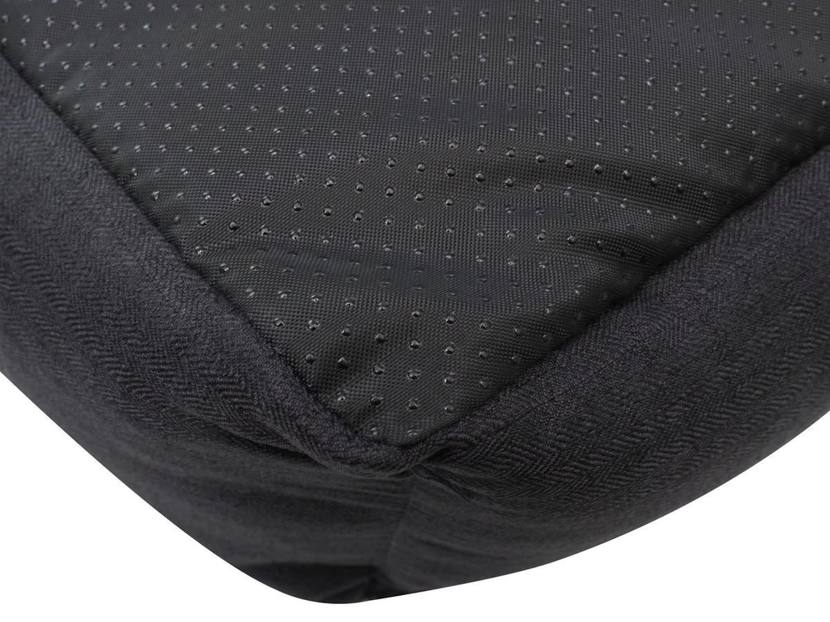 Benzano - Hondenmand - All Season - Wasmachine Wasbaar - Omkeerbaar Kussen - Pluche - Schuimvulling - Antraciet - 100 CM 4 Benzano - Hondenmand - All Season - Wasmachine Wasbaar - Omkeerbaar Kussen - Pluche - Schuimvulling - Antraciet - 100 CM - Afbeelding 2