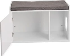 Relaxdays Kattenbak Ombouw - Met Zitkussen - Kattenhuis Wit - Kattenmeubel - Kattenkast 19 Relaxdays Kattenbak Ombouw - Met Zitkussen - Kattenhuis Wit - Kattenmeubel - Kattenkast -Dierenwinkel 1200x950 1