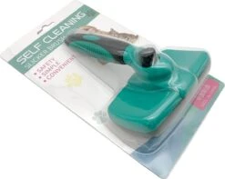 ElegaPet Hondenborstel Groen - Hondenhaar Verwijderen - Kat En Hondenkam - Slickerborstel Hond En Kat - Groomer - Ondervacht Kam Hond - Borstel Hond - Hondenborstel Langharig En Kortharig - Slickerborstel - Anti Klit/Knopen/Huidschilfers -Dierenwinkel 1200x958