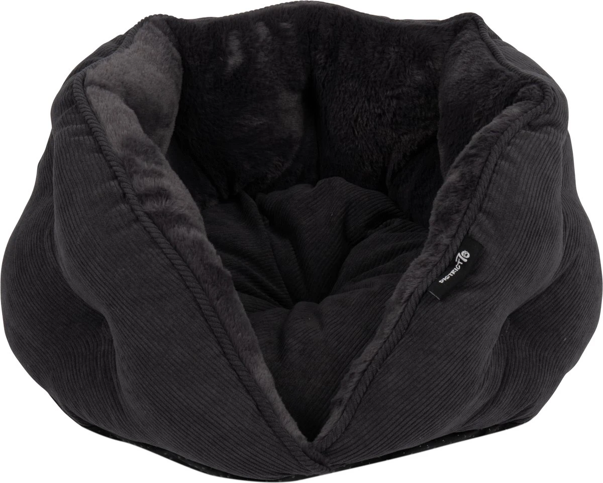 District 70 TUCK - Luxe & Comfortabele Mand Kleine Honden - Terra, Donkergrijs & Zand - 50x50x30 Cm - Zand 18 District 70 TUCK - Luxe & Comfortabele Mand Kleine Honden - Terra, Donkergrijs & Zand - 50x50x30 Cm - Zand - Afbeelding 16
