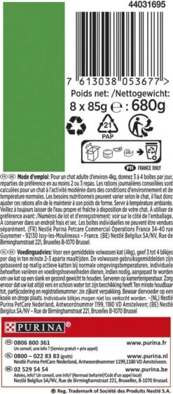 Gourmet Nature's Creations - Kattenvoer Natvoer - Zeevis - 48 X 85 Gr 12 Gourmet Nature's Creations - Kattenvoer Natvoer - Zeevis - 48 X 85 Gr -Dierenwinkel 527x1200 1