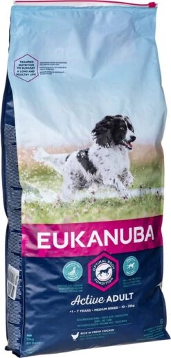 Eukanuba Dog Adult Medium Breed - Kip - Hondenvoer - 15 Kg -Dierenwinkel 573x1200 1