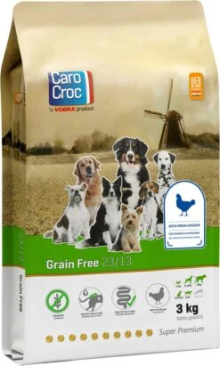 Carocroc Grain Free - Gevogelte/Aardappel/Bieten - Hondenvoer - 15 Kg 19 Carocroc Grain Free - Gevogelte/Aardappel/Bieten - Hondenvoer - 15 Kg -Dierenwinkel 721x1200