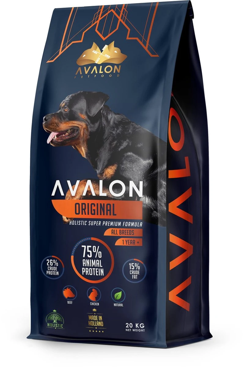 Avalon Petfood Original - Hondenvoer - 20 Kg 3 Avalon Petfood Original - Hondenvoer - 20 Kg