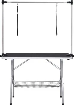 VIDAXL Hondentrimtafel Verstelbaar Met 2 Lussen En Opbergschap 18 VIDAXL Hondentrimtafel Verstelbaar Met 2 Lussen En Opbergschap -Dierenwinkel 852x1200