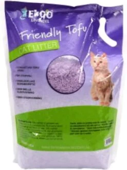 Ekoo Kattenbakvulling Friendly Tofu Lavendel 6 Liter 7 Ekoo Kattenbakvulling Friendly Tofu Lavendel 6 Liter -Dierenwinkel 894x1200
